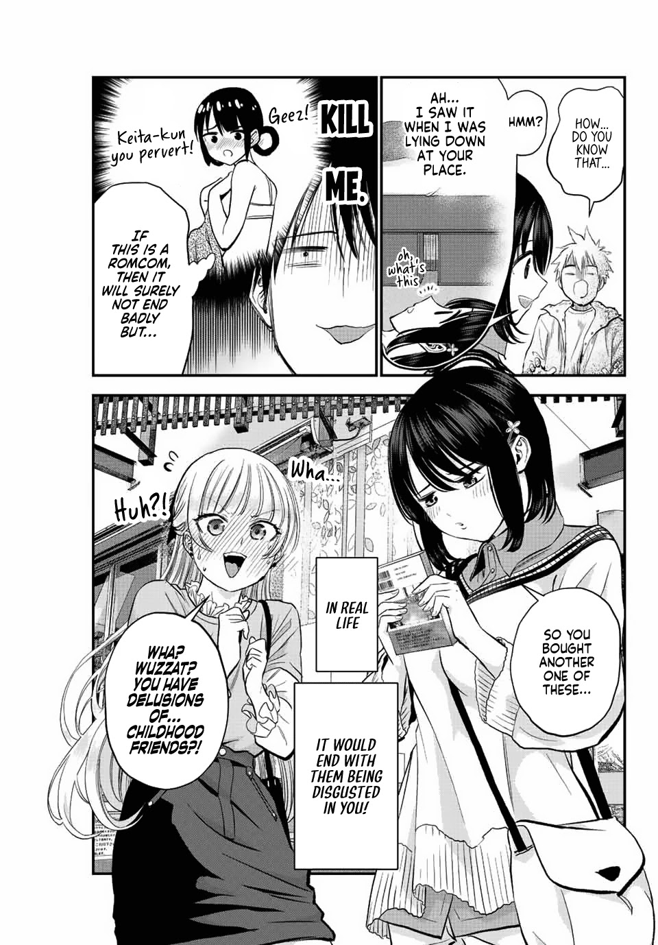 No More Love With the Girls Chapter 7 page 11 - Chapter 7: Romcoms don't happen even if you fantasize about it