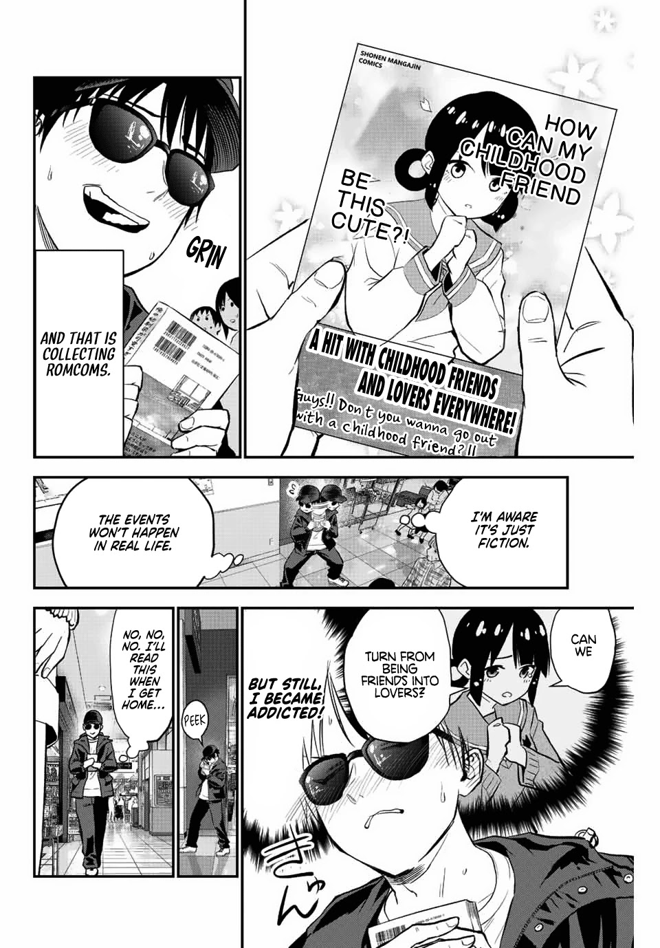 No More Love With the Girls Chapter 7 page 2 - Chapter 7: Romcoms don't happen even if you fantasize about it