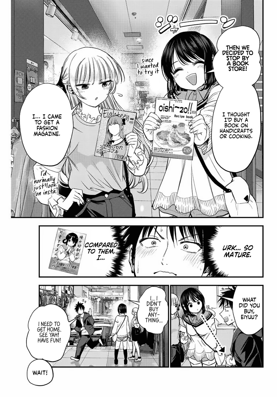 No More Love With the Girls Chapter 7 page 5 - Chapter 7: Romcoms don't happen even if you fantasize about it