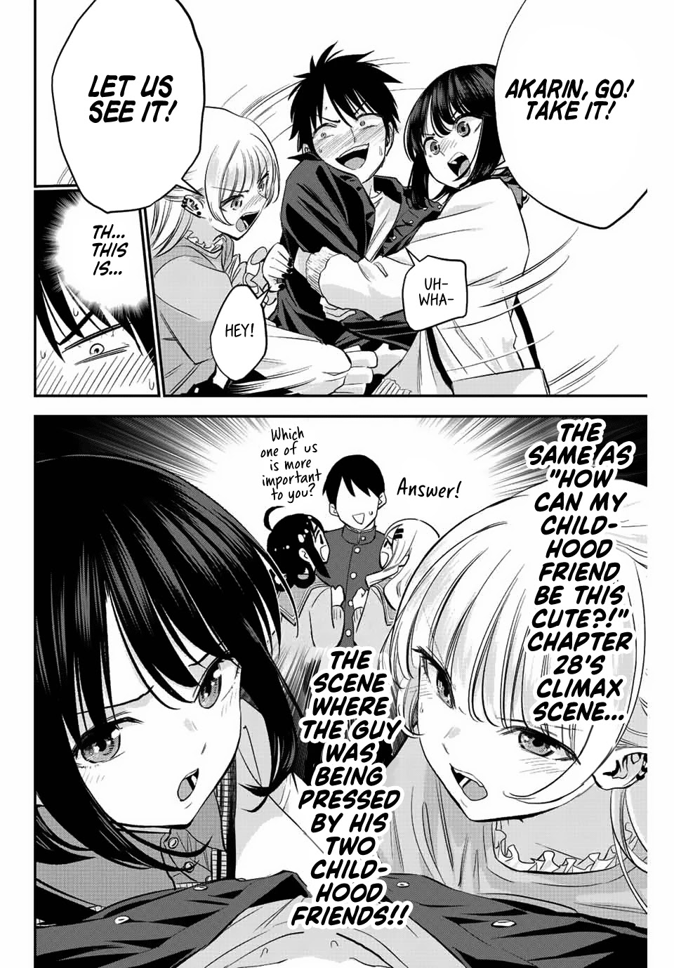 No More Love With the Girls Chapter 7 page 8 - Chapter 7: Romcoms don't happen even if you fantasize about it