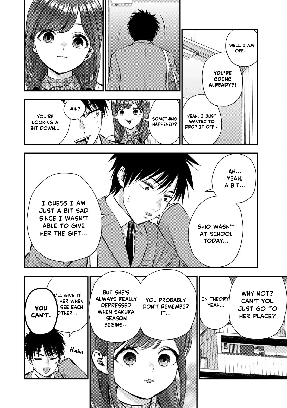No More Love With the Girls Chapter 70 page 6 - Chapter 70: Romcoms don't happen even beyond the door