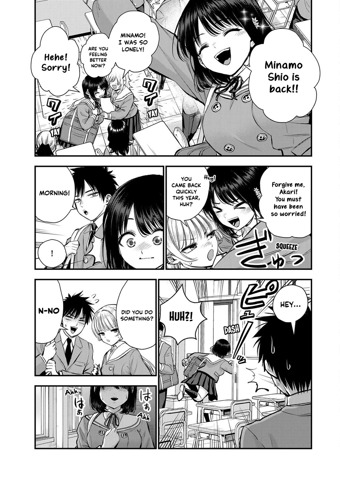 No More Love With the Girls Chapter 71 page 15 - Chapter 71: Romcoms don't happen if you don't wipe the tears away