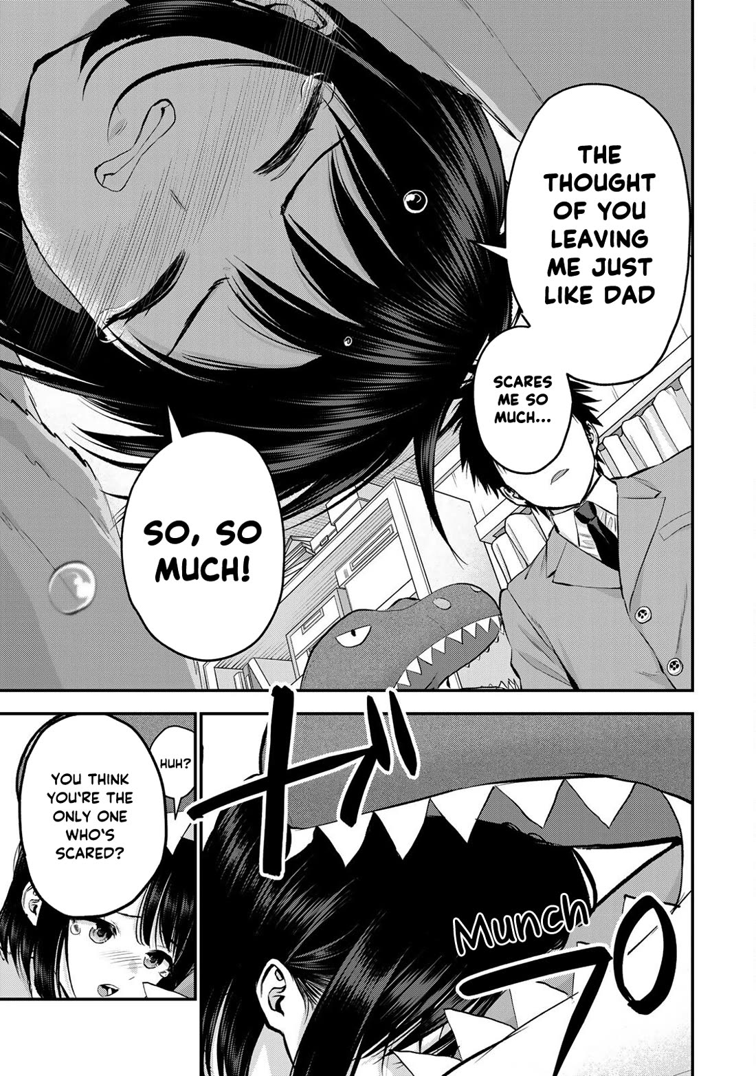 No More Love With the Girls Chapter 71 page 9 - Chapter 71: Romcoms don't happen if you don't wipe the tears away