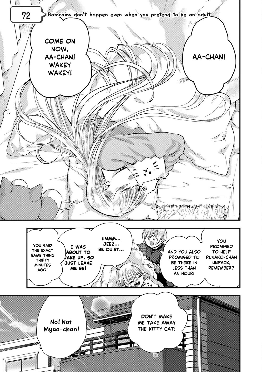 No More Love With the Girls Chapter 72 page 1 - Chapter 72: Romcoms don‘t happen even when you pretend to be an adult