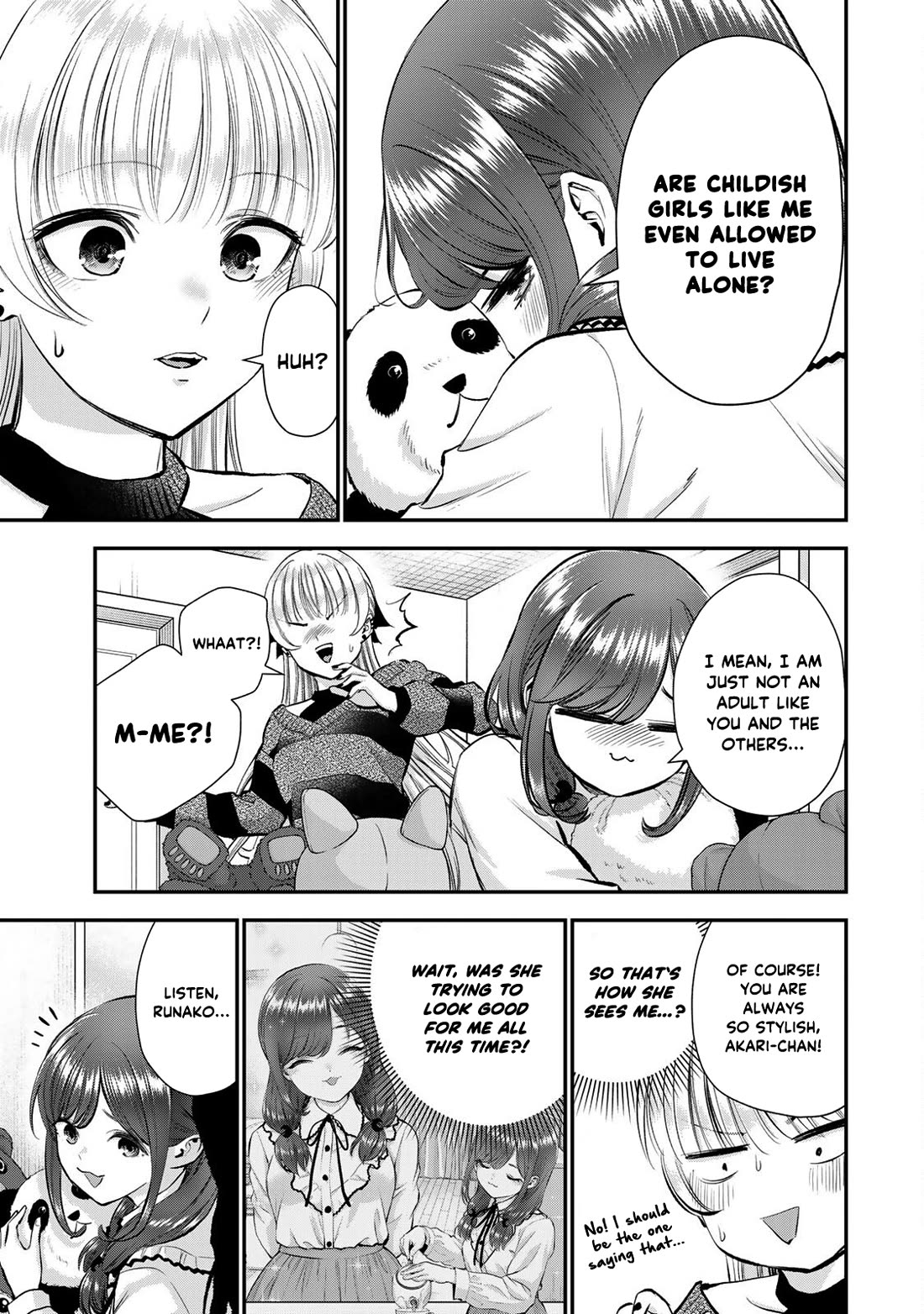 No More Love With the Girls Chapter 72 page 13 - Chapter 72: Romcoms don‘t happen even when you pretend to be an adult