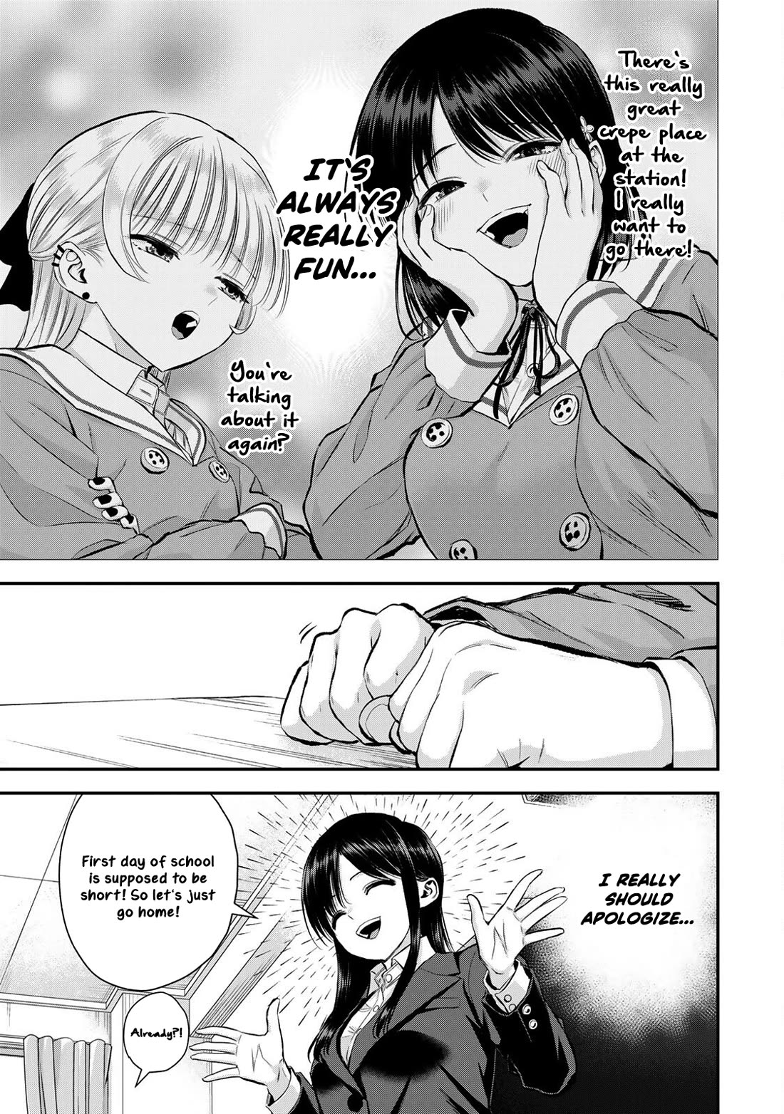 No More Love With the Girls Chapter 73 page 11 - Chapter 73: Romcoms don‘t happen even during the new term