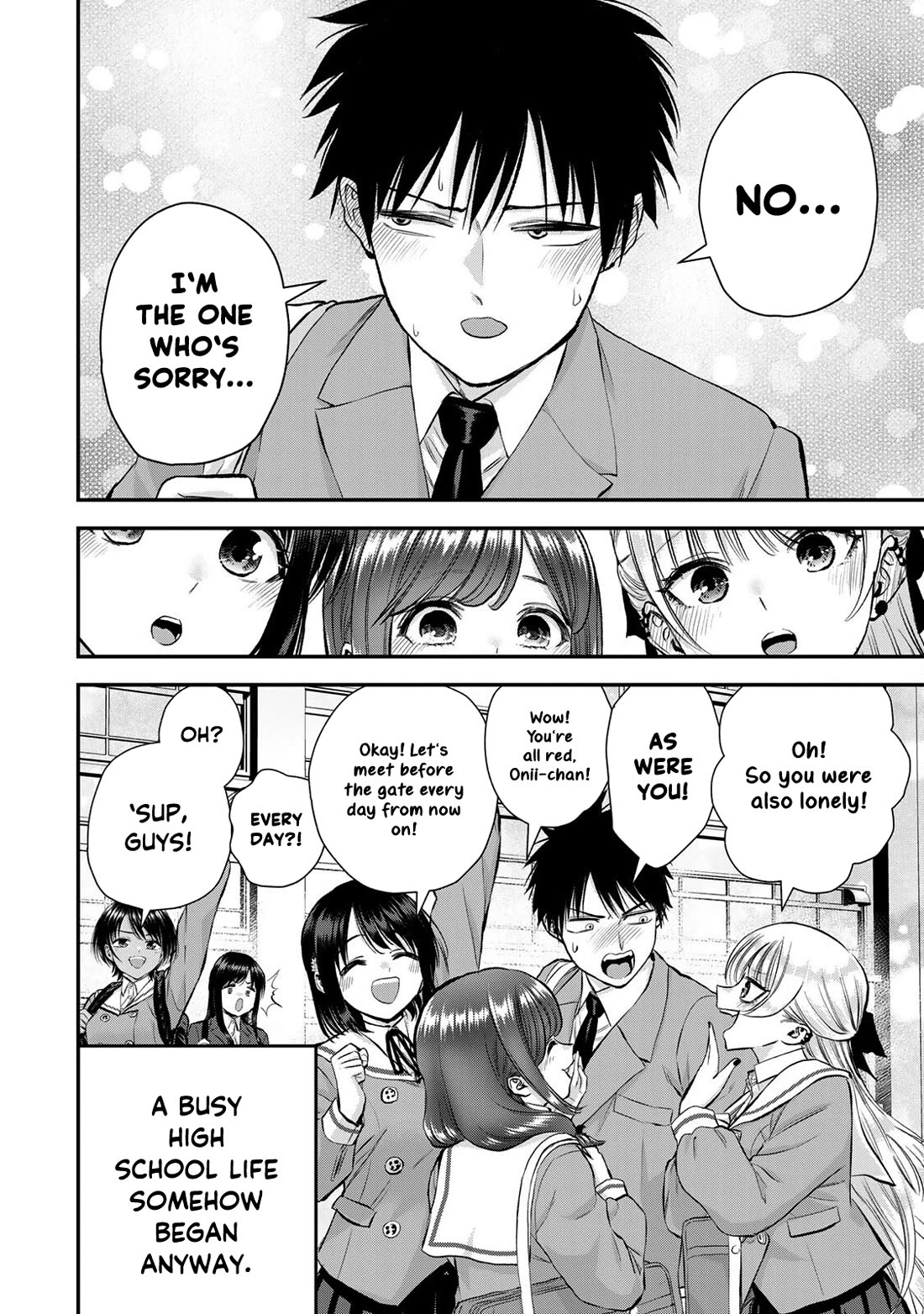 No More Love With the Girls Chapter 73 page 16 - Chapter 73: Romcoms don‘t happen even during the new term
