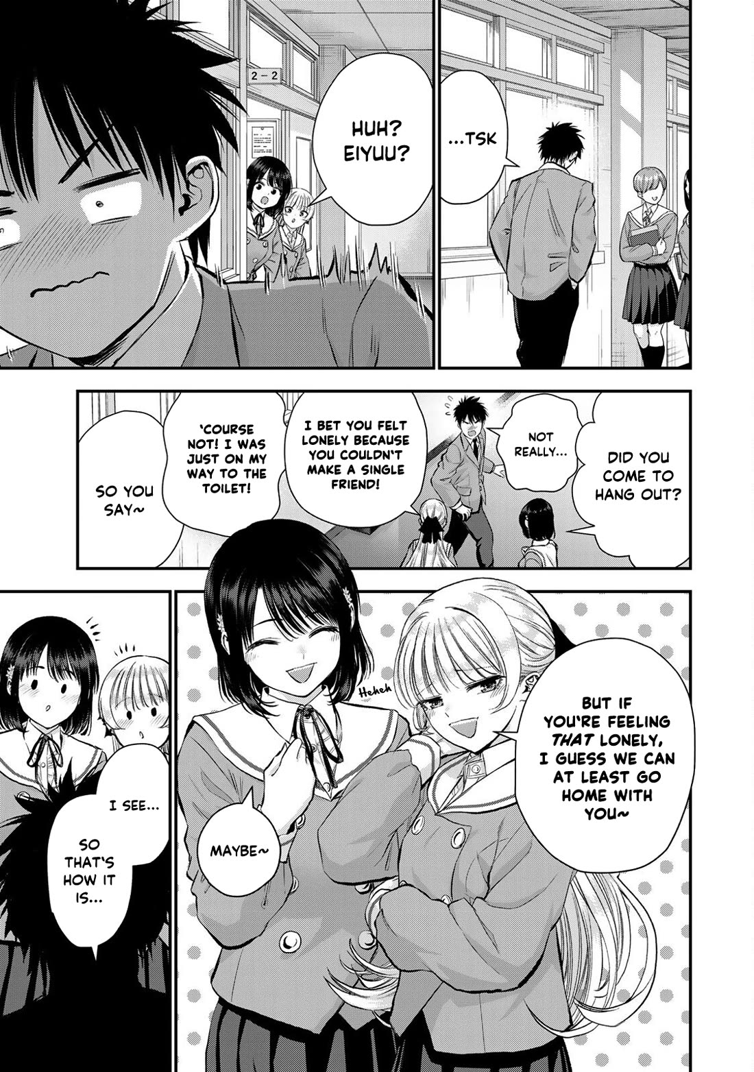 No More Love With the Girls Chapter 73 page 9 - Chapter 73: Romcoms don‘t happen even during the new term