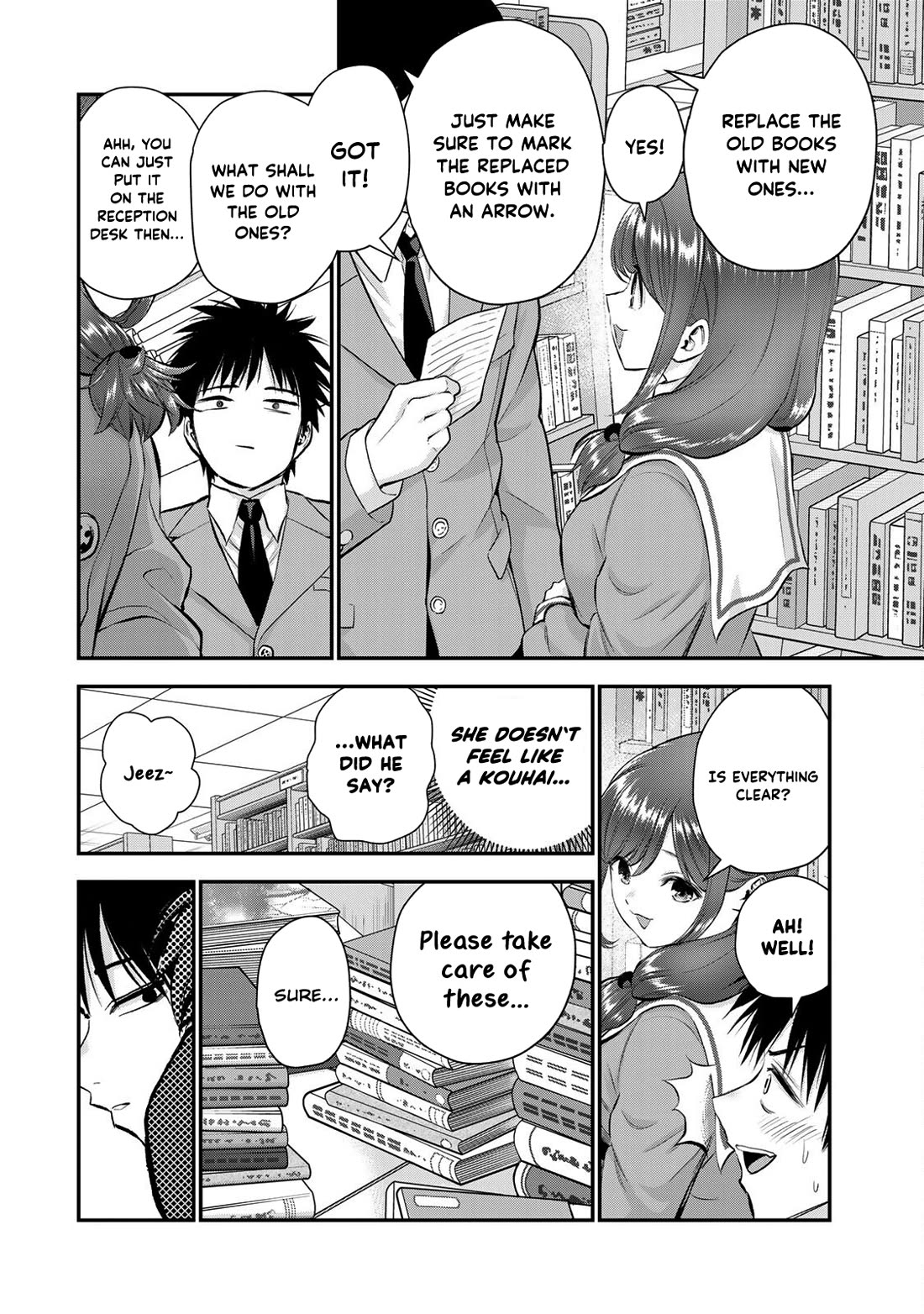 No More Love With the Girls Chapter 74 page 4 - Chapter 74: Romcoms don‘t happen even in the library committe