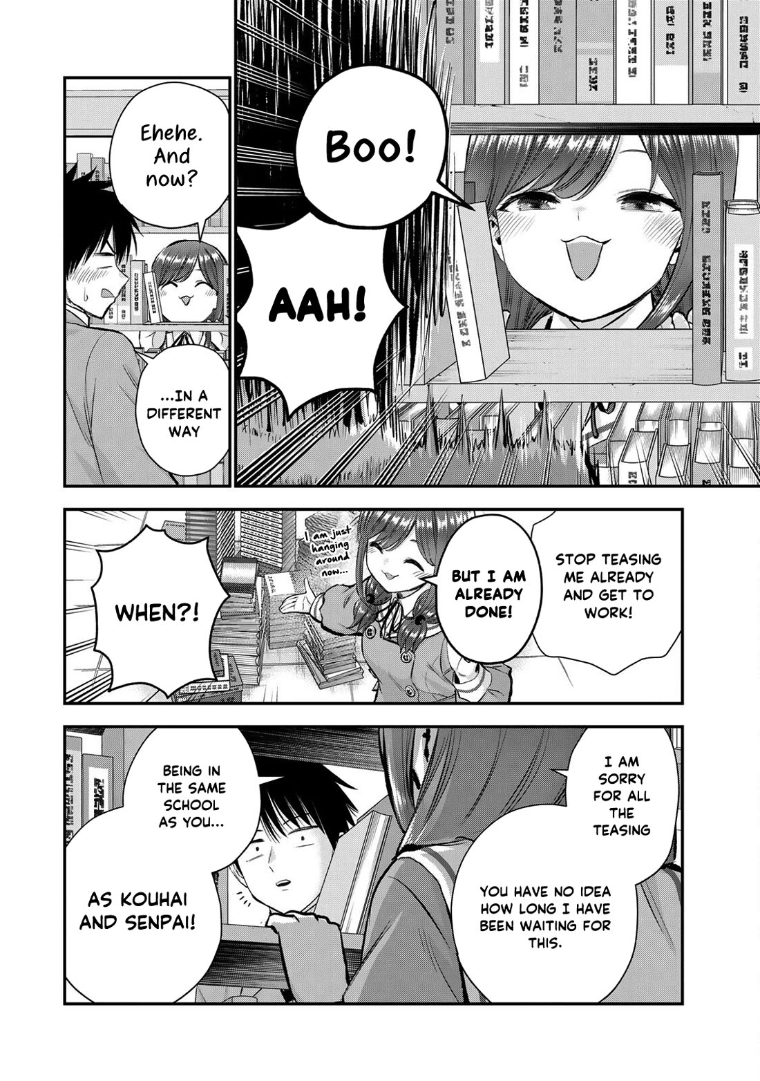 No More Love With the Girls Chapter 74 page 8 - Chapter 74: Romcoms don‘t happen even in the library committe