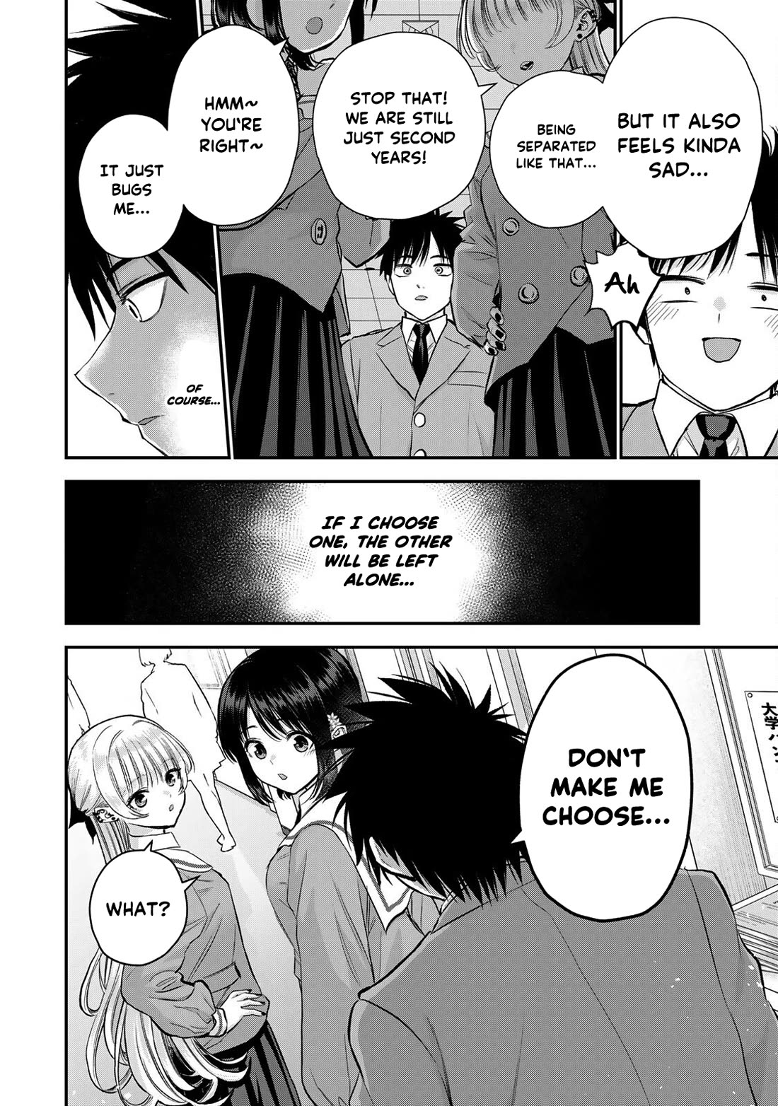 No More Love With the Girls Chapter 75 page 10 - Chapter 75: Romcoms don‘t happen even if you stand on a crossroad