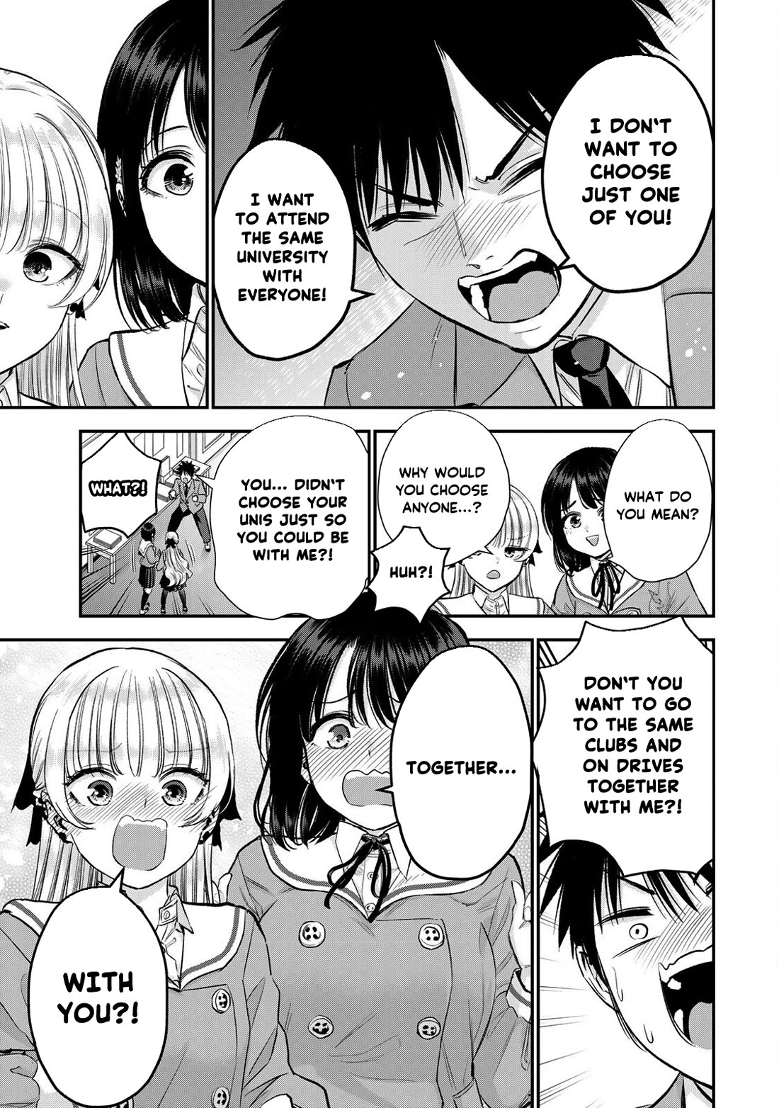 No More Love With the Girls Chapter 75 page 11 - Chapter 75: Romcoms don‘t happen even if you stand on a crossroad