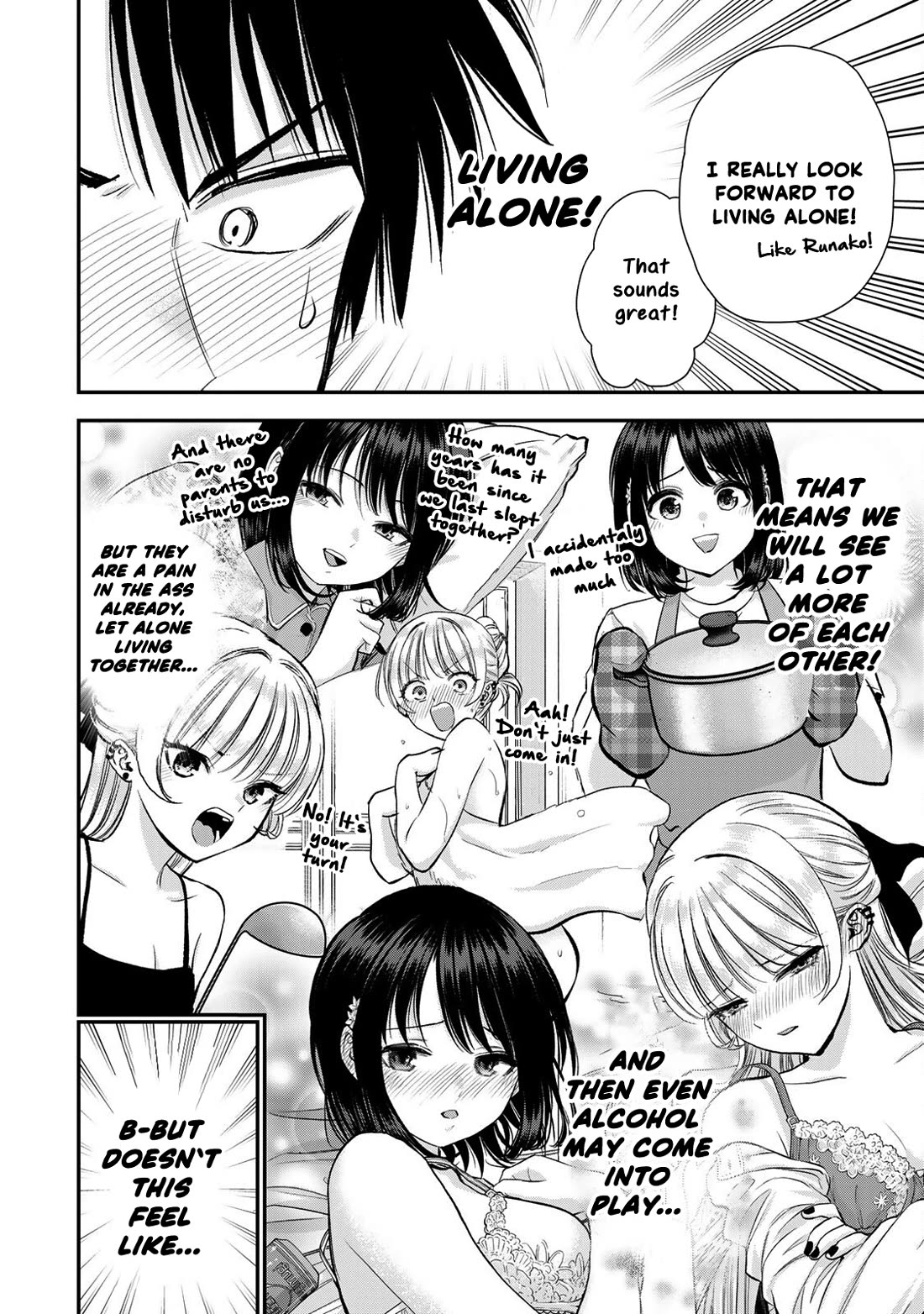 No More Love With the Girls Chapter 75 page 8 - Chapter 75: Romcoms don‘t happen even if you stand on a crossroad