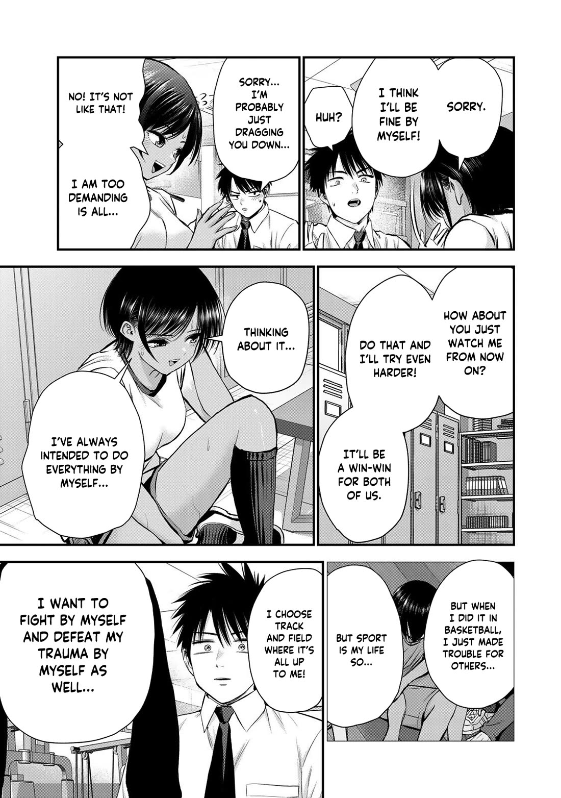 No More Love With the Girls Chapter 76 page 9 - Chapter 76: Romcoms don’t happen even if you train till you drop