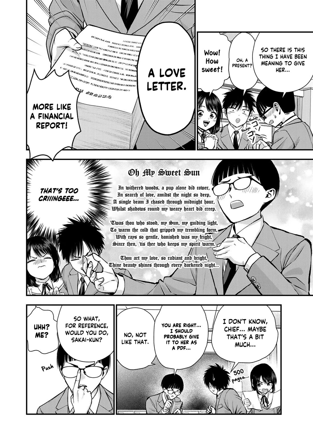 No More Love With the Girls Chapter 77 page 6 - Chapter 77: Romcoms don’t happen even when meddle in another’s love life
