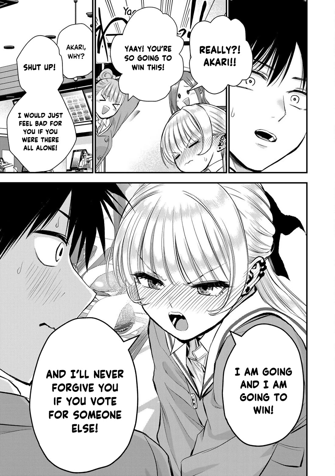 No More Love With the Girls Chapter 79 page 15 - Chapter 79: Romcoms don’t happen even when you slip into a girl group