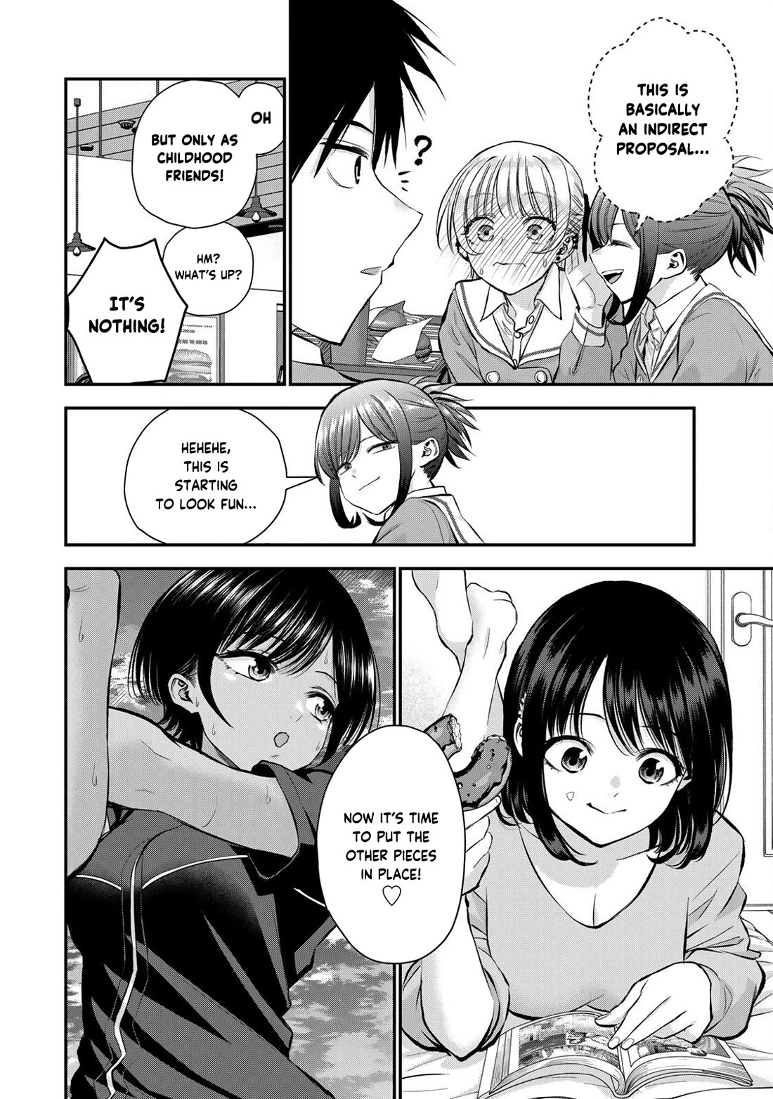 No More Love With the Girls Chapter 79 page 16 - Chapter 79: Romcoms don’t happen even when you slip into a girl group
