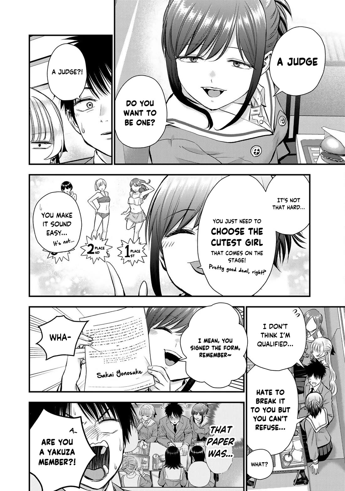 No More Love With the Girls Chapter 79 page 8 - Chapter 79: Romcoms don’t happen even when you slip into a girl group