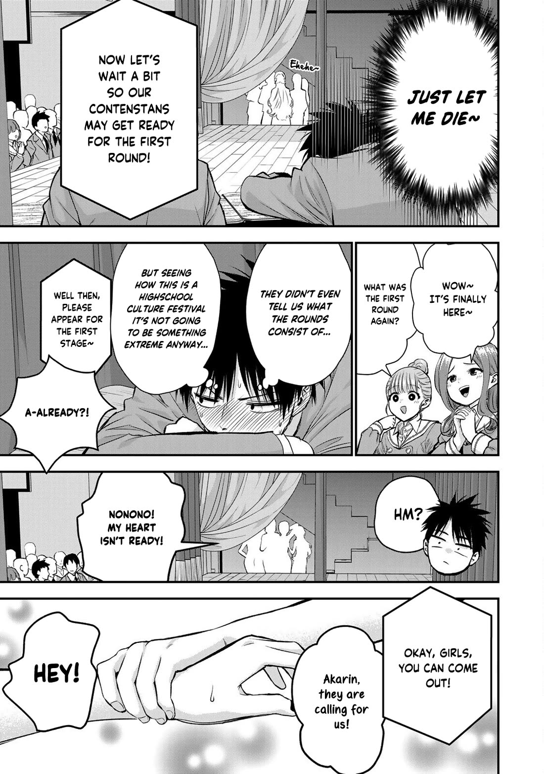 No More Love With the Girls Chapter 80 page 13 - Chapter 80: Romcoms don’t happen even at a beauty pageant