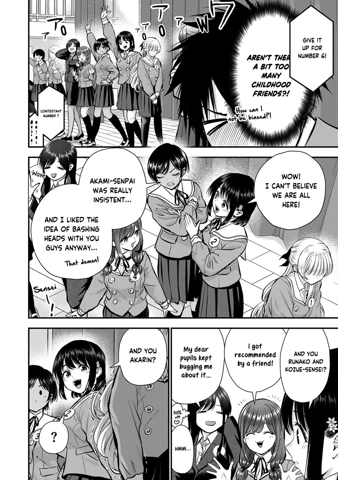 No More Love With the Girls Chapter 80 page 6 - Chapter 80: Romcoms don’t happen even at a beauty pageant