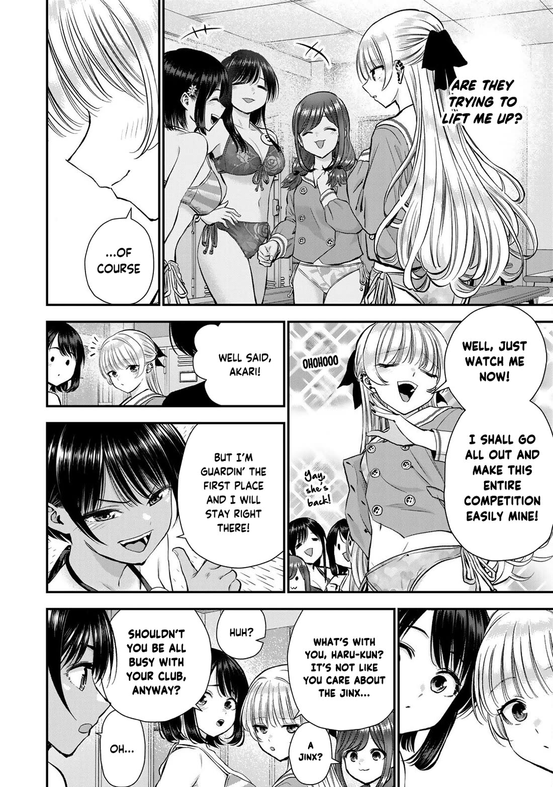 No More Love With the Girls Chapter 82 page 4 - Chapter 82: Romcoms don't happen even in the changing room