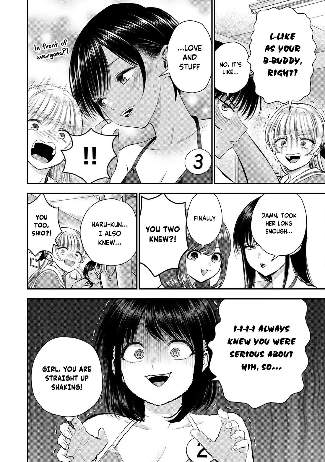 No More Love With the Girls Chapter 82 page 6 - Chapter 82: Romcoms don't happen even in the changing room