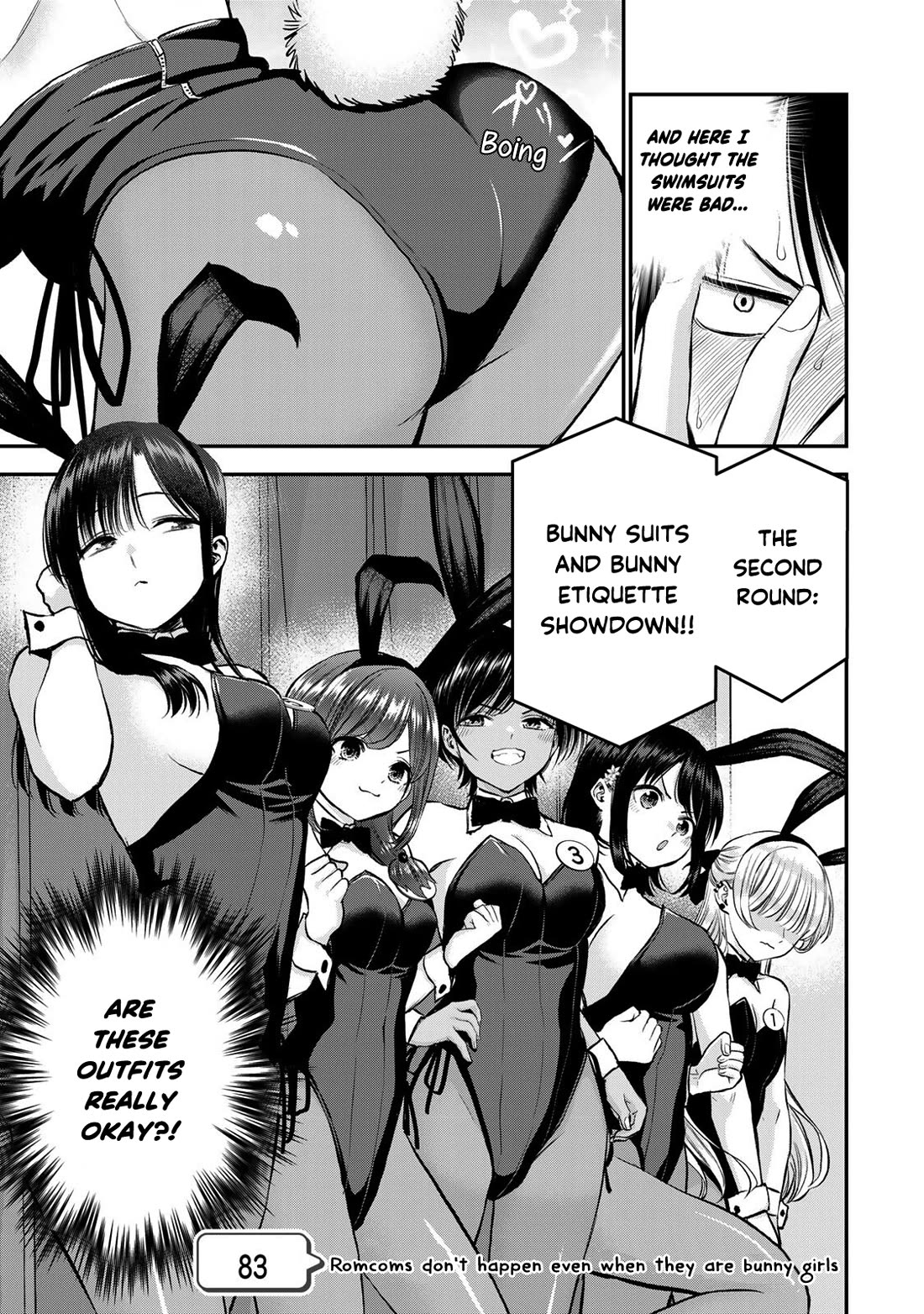 No More Love With the Girls Chapter 83 page 1 - Chapter 83: Romcoms don't happen even they are bunny girls