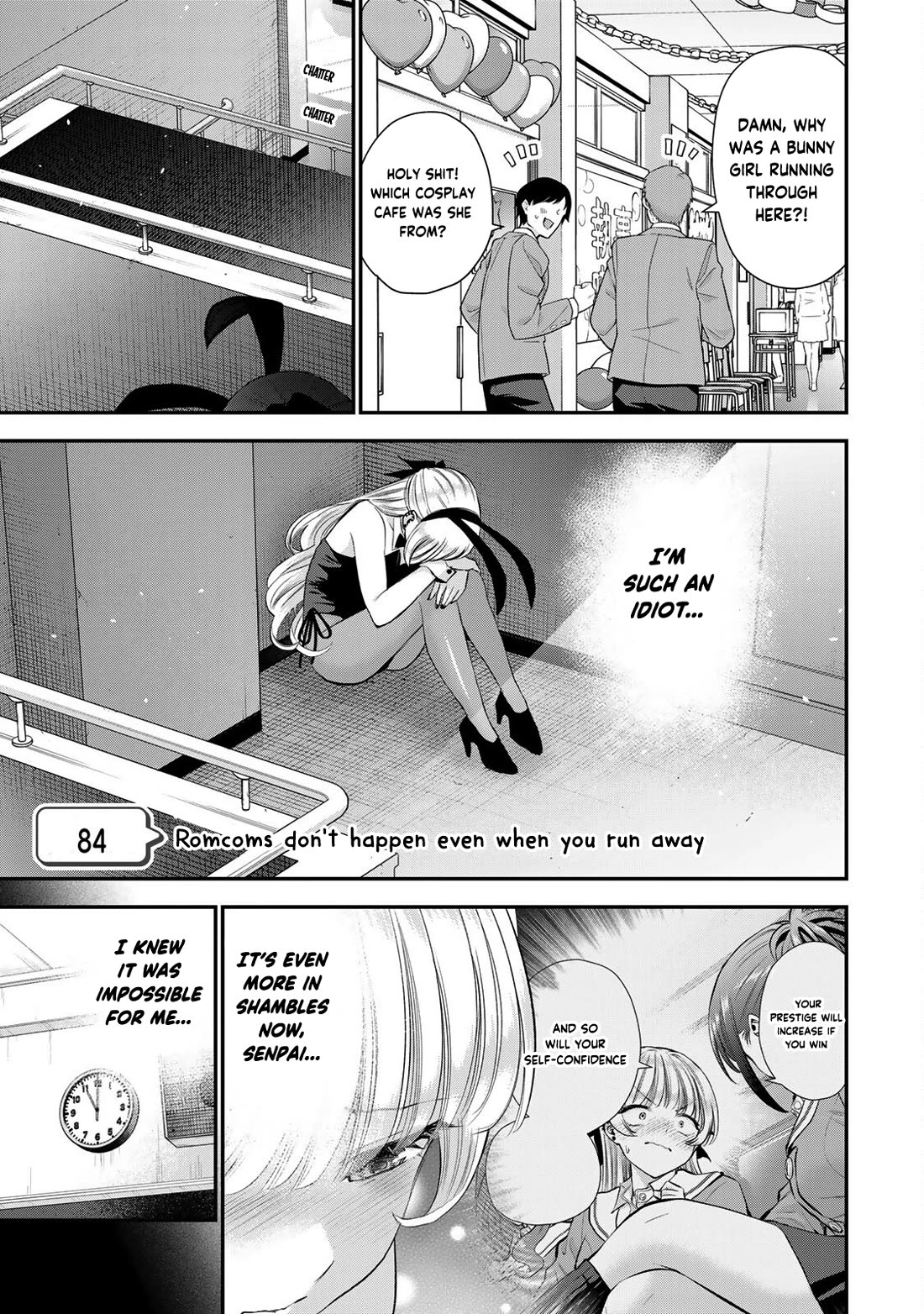No More Love With the Girls Chapter 84 page 1 - Chapter 84: Romcoms don't happen even when you run away