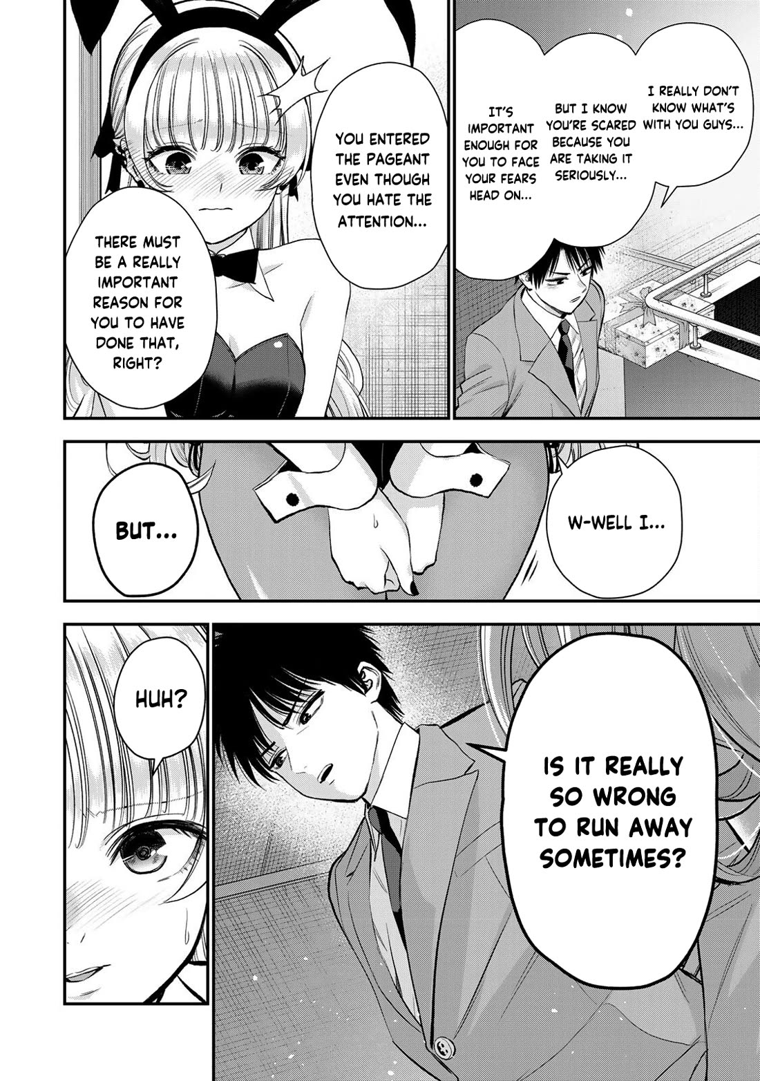 No More Love With the Girls Chapter 84 page 12 - Chapter 84: Romcoms don't happen even when you run away