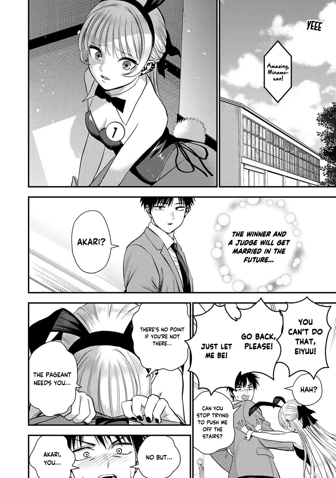 No More Love With the Girls Chapter 84 page 8 - Chapter 84: Romcoms don't happen even when you run away
