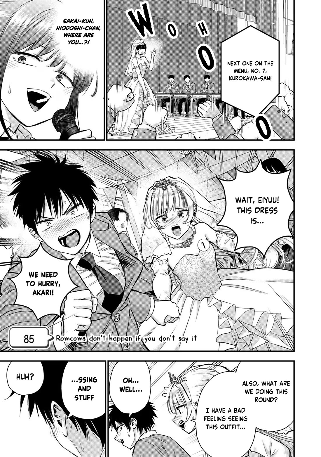 No More Love With the Girls Chapter 85 page 1 - Chapter 85: Romcoms don't happen if you don't say it