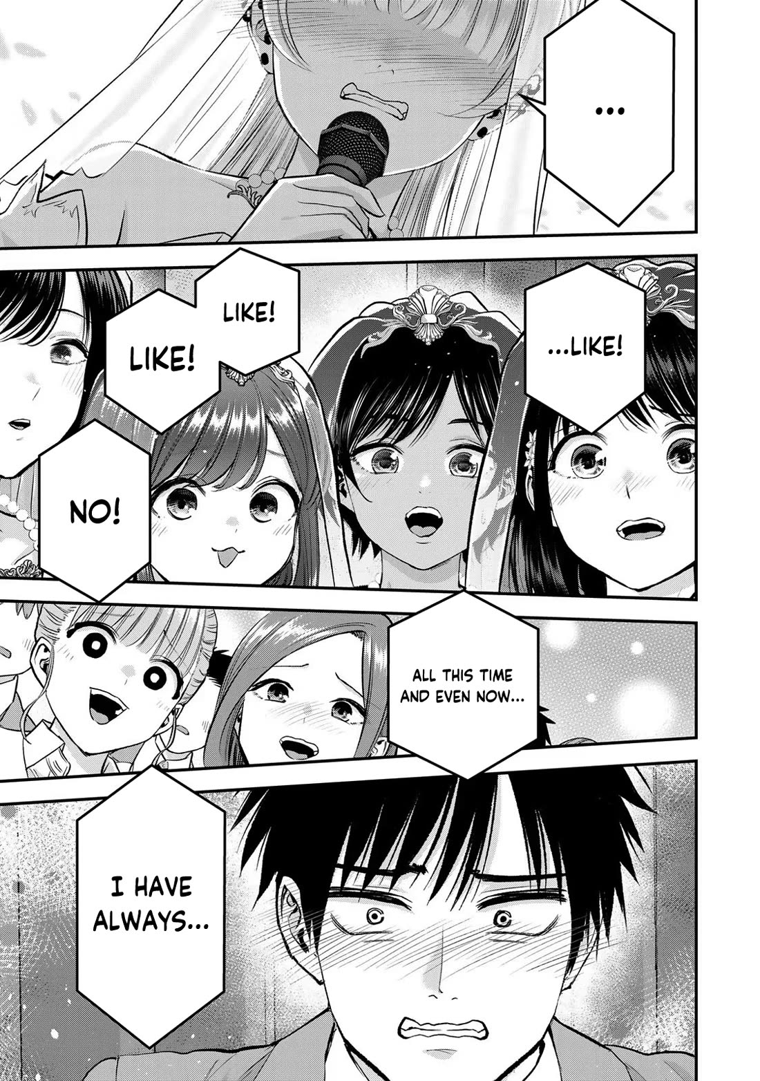 No More Love With the Girls Chapter 85 page 11 - Chapter 85: Romcoms don't happen if you don't say it