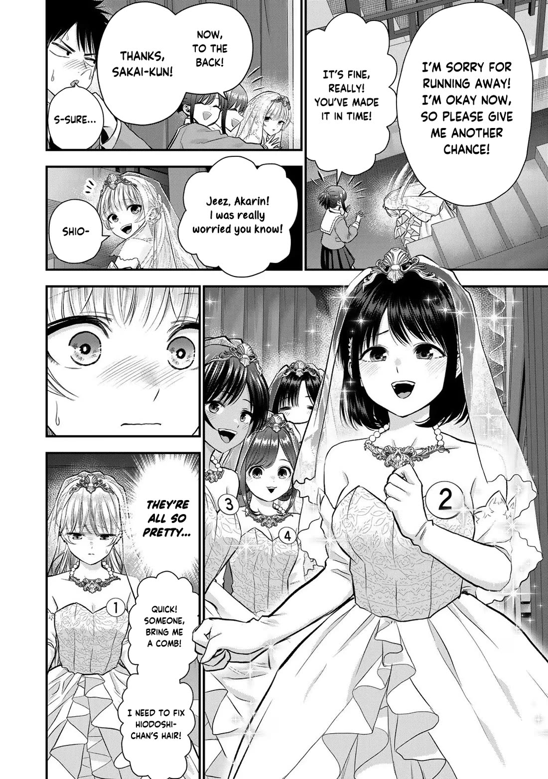 No More Love With the Girls Chapter 85 page 4 - Chapter 85: Romcoms don't happen if you don't say it