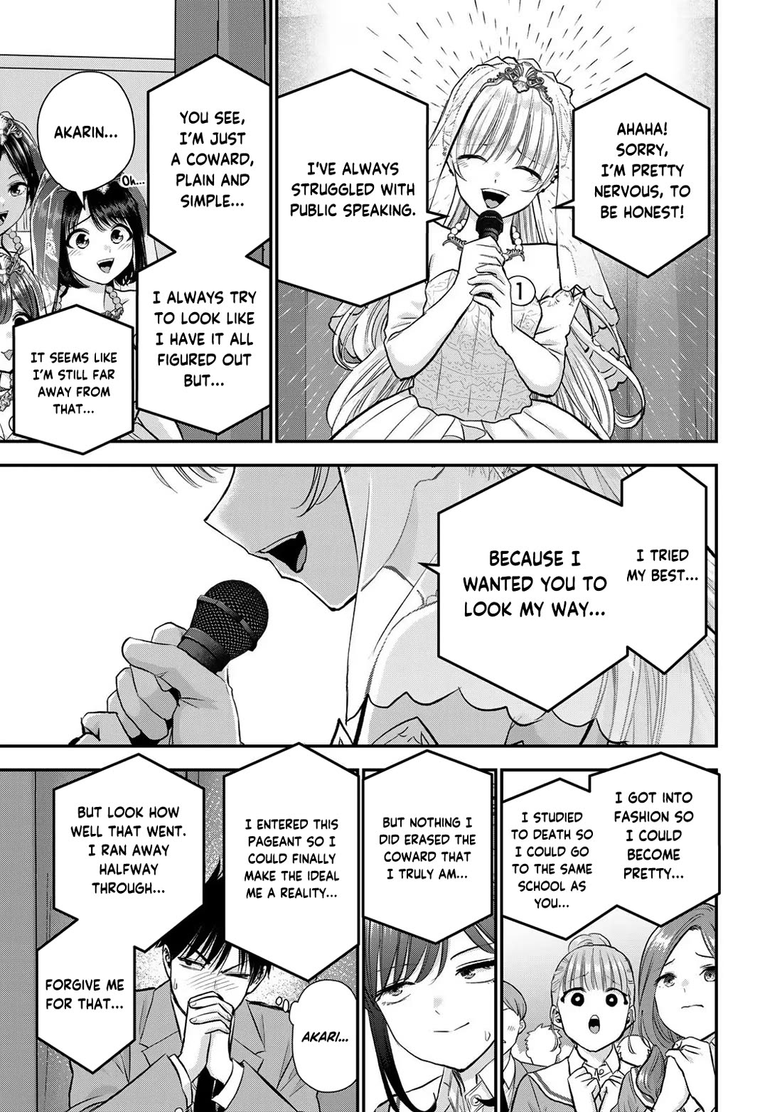 No More Love With the Girls Chapter 85 page 7 - Chapter 85: Romcoms don't happen if you don't say it