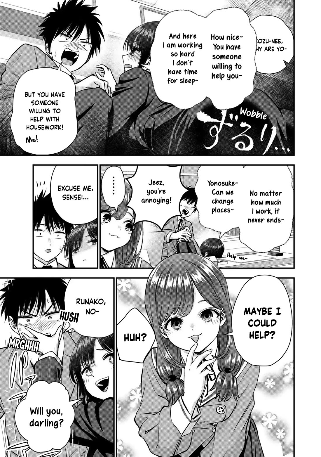 No More Love With the Girls Chapter 87 page 3 - Chapter 87: Romcoms don’t happen even when you’re being pampered