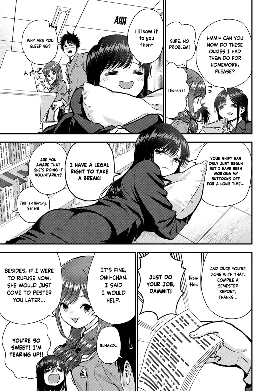 No More Love With the Girls Chapter 87 page 5 - Chapter 87: Romcoms don’t happen even when you’re being pampered