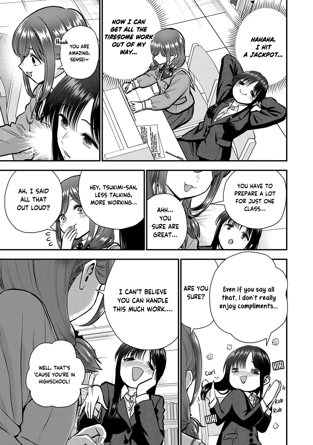 No More Love With the Girls Chapter 87 page 7 - Chapter 87: Romcoms don’t happen even when you’re being pampered