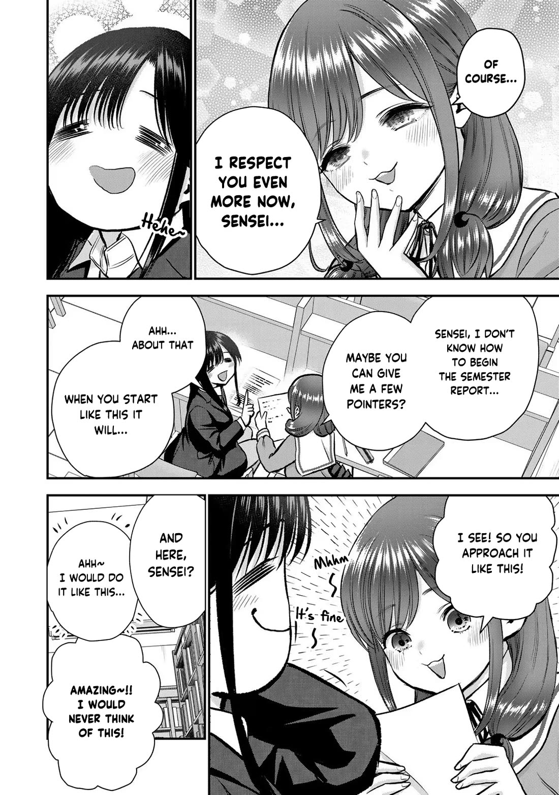 No More Love With the Girls Chapter 87 page 8 - Chapter 87: Romcoms don’t happen even when you’re being pampered