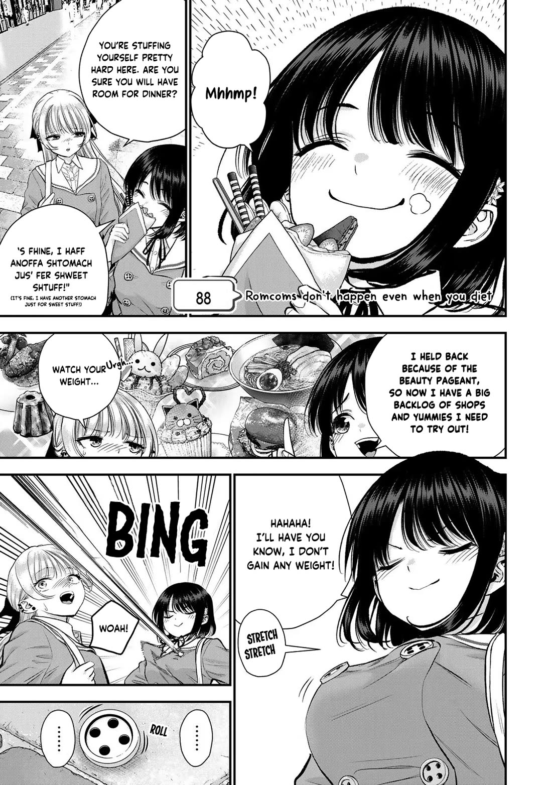 No More Love With the Girls Chapter 88 page 1 - Chapter 88: Romcoms don’t happen even when you diet