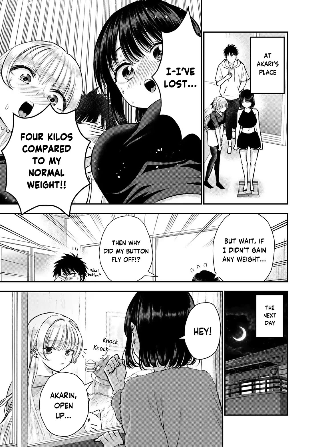 No More Love With the Girls Chapter 88 page 13 - Chapter 88: Romcoms don’t happen even when you diet