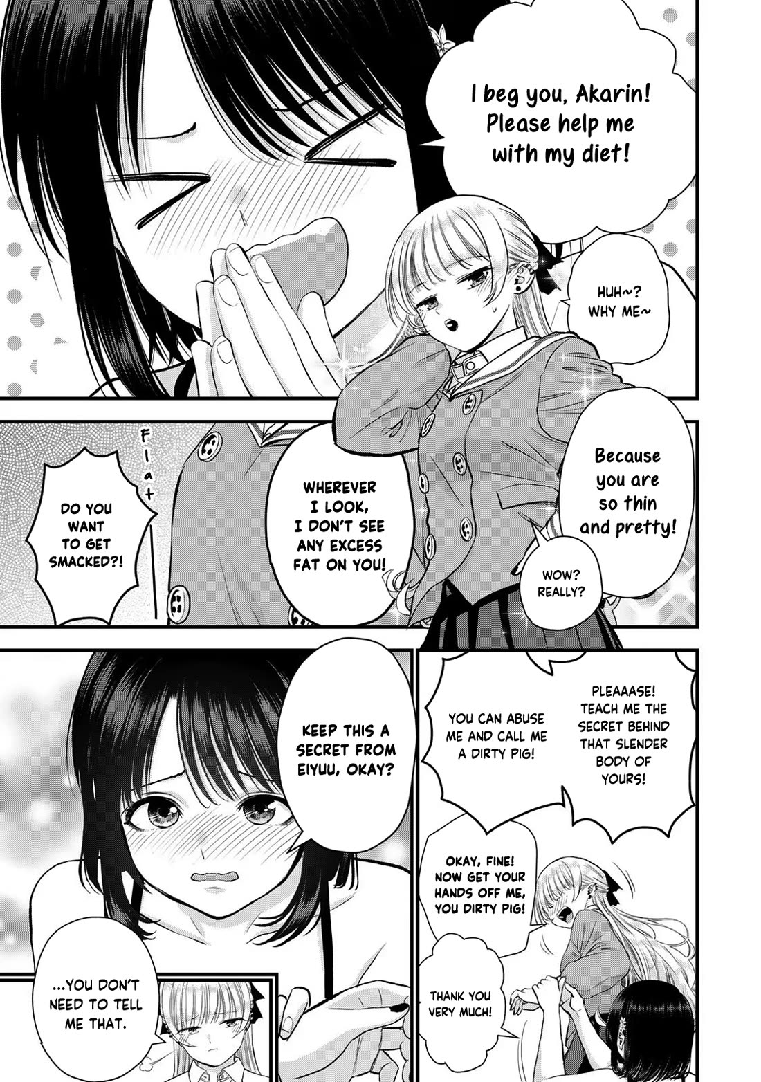 No More Love With the Girls Chapter 88 page 3 - Chapter 88: Romcoms don’t happen even when you diet