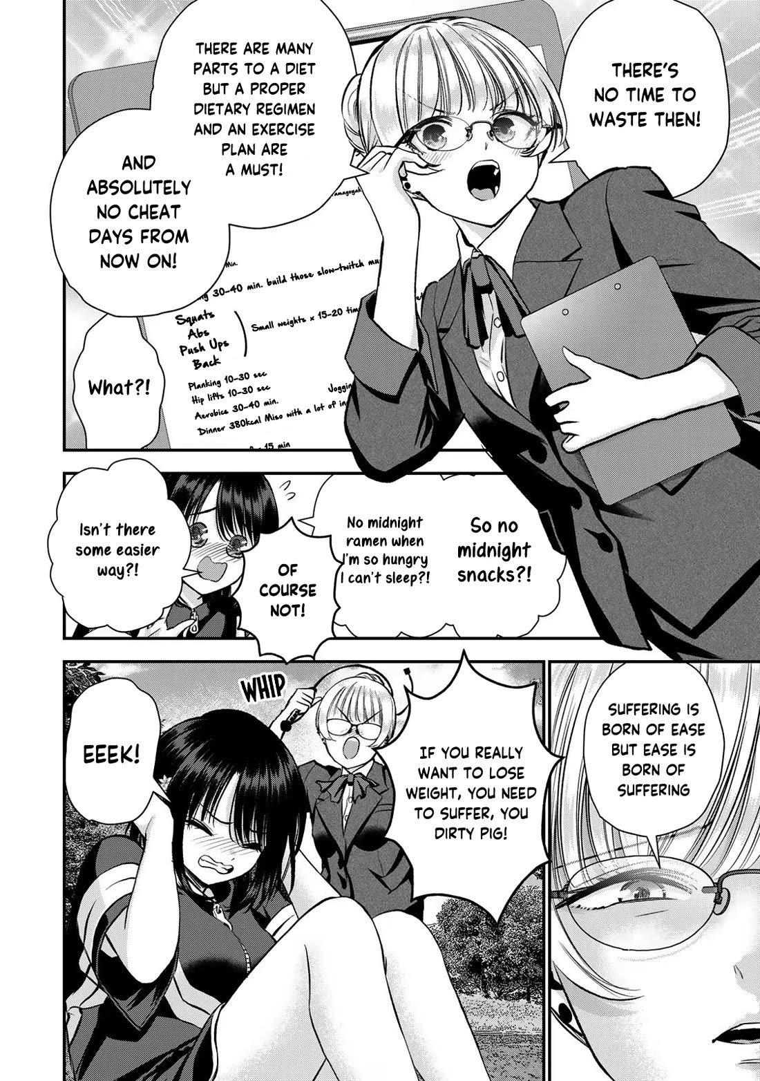 No More Love With the Girls Chapter 88 page 4 - Chapter 88: Romcoms don’t happen even when you diet