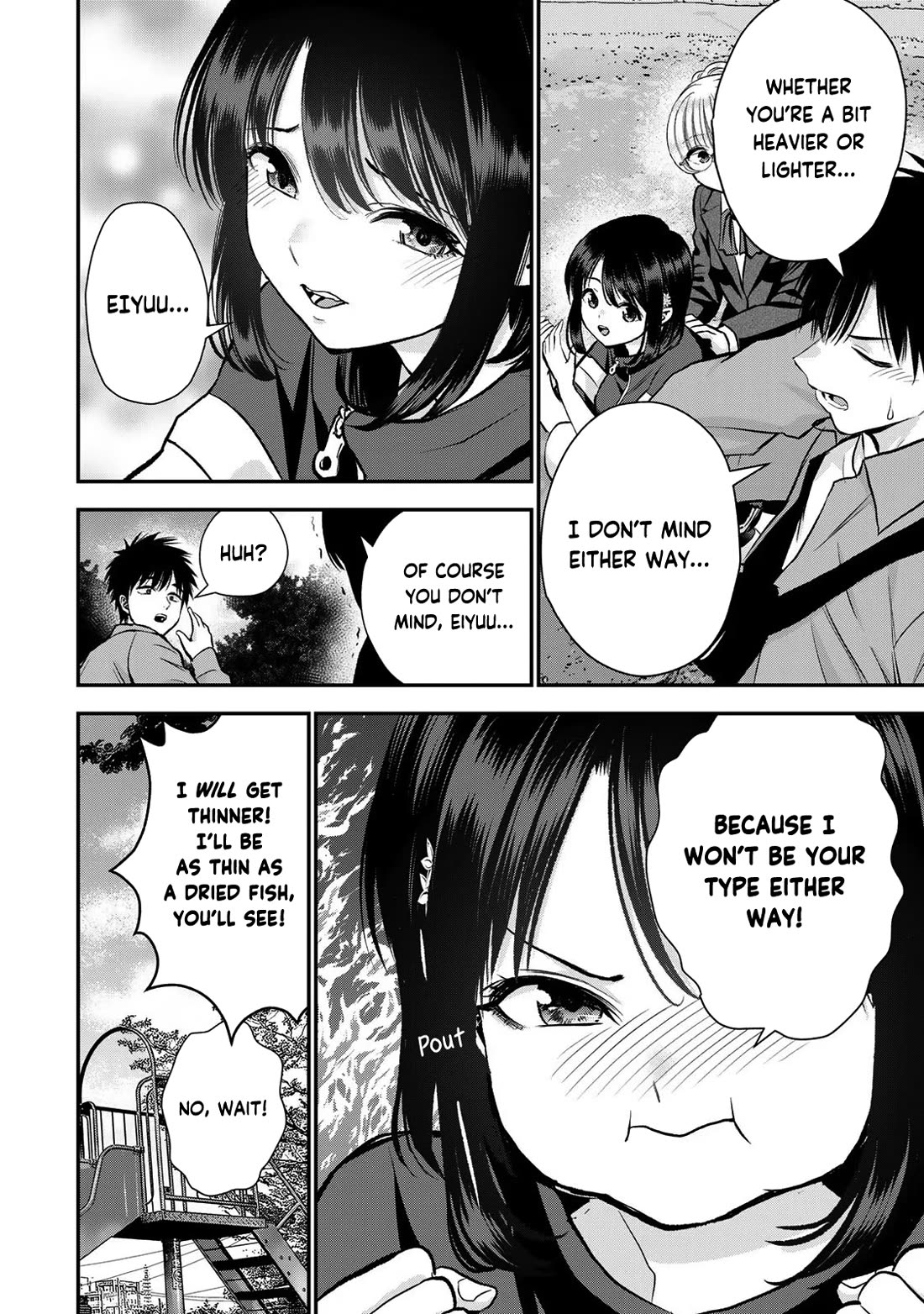 No More Love With the Girls Chapter 88 page 8 - Chapter 88: Romcoms don’t happen even when you diet
