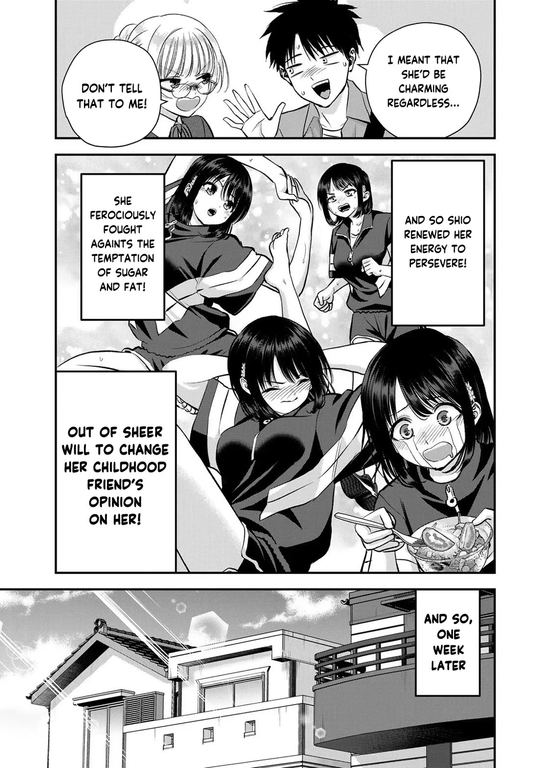 No More Love With the Girls Chapter 88 page 9 - Chapter 88: Romcoms don’t happen even when you diet