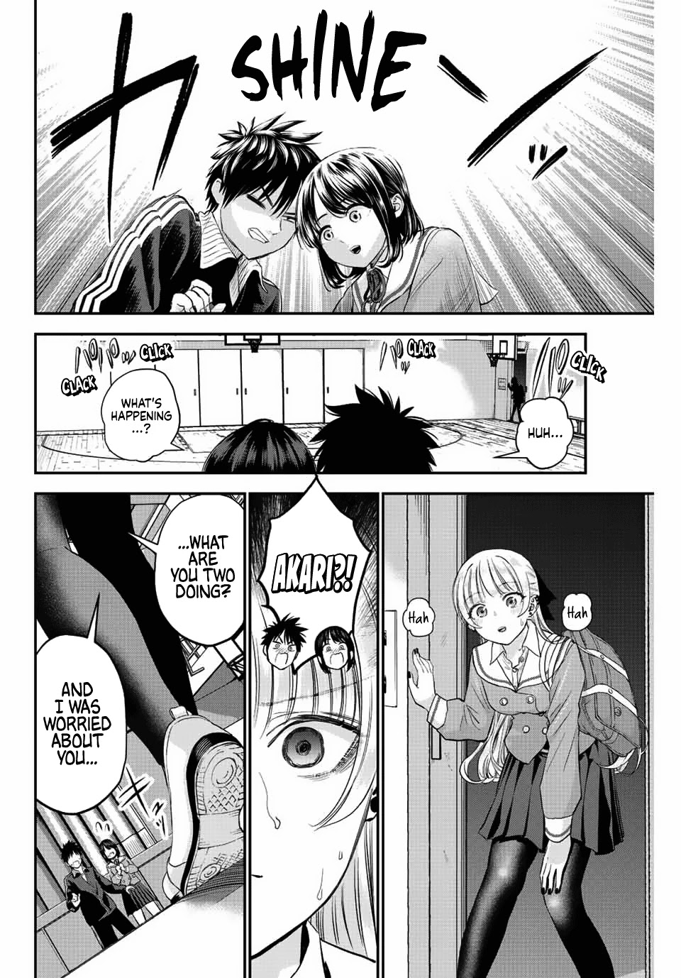 No More Love With the Girls Chapter 9 page 10 - Chapter 9: Romcoms don't happen even when you're alone in school at night