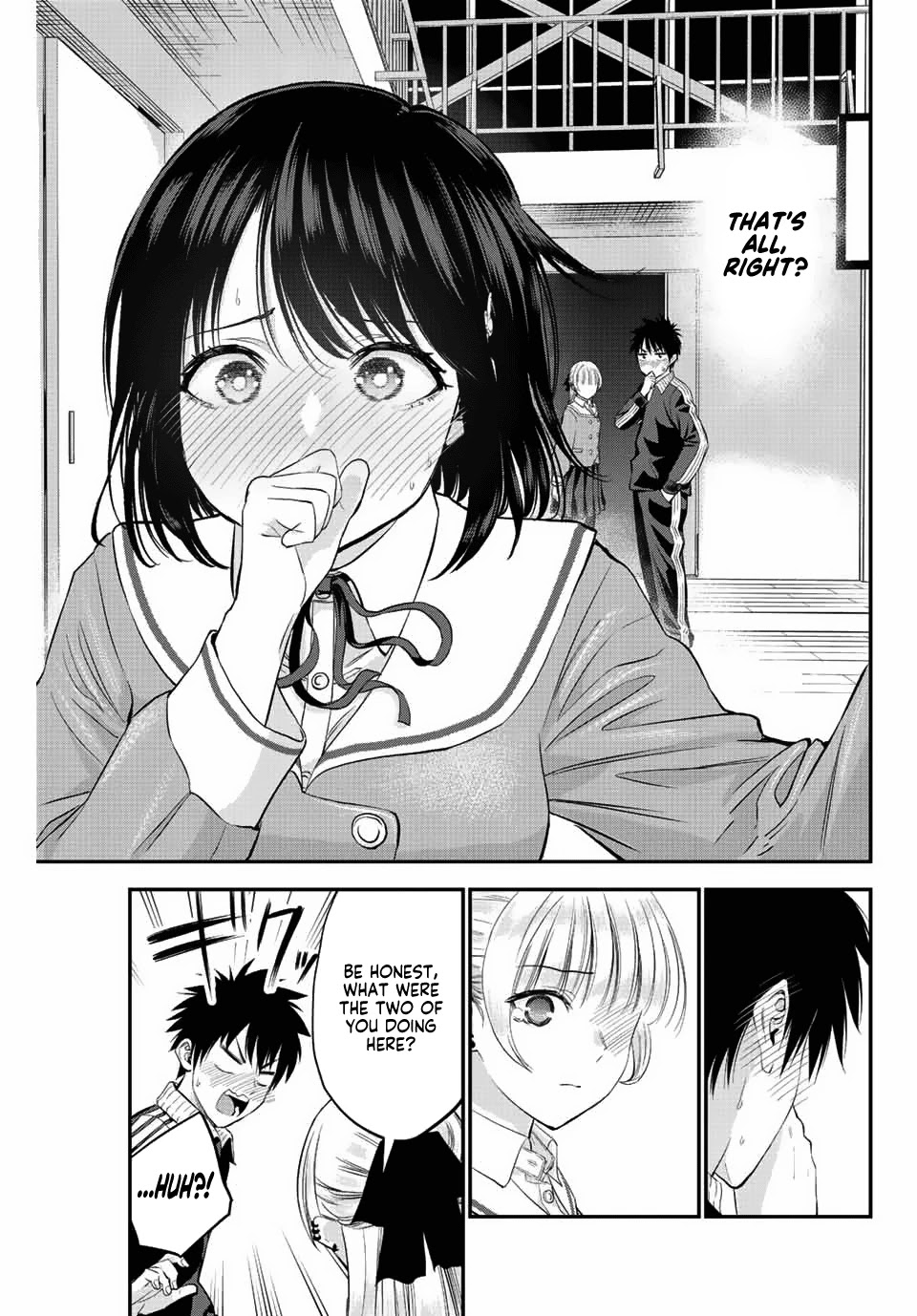No More Love With the Girls Chapter 9 page 13 - Chapter 9: Romcoms don't happen even when you're alone in school at night