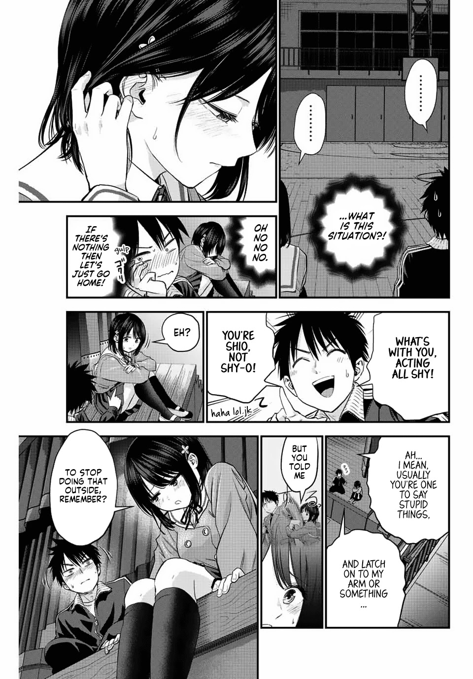 No More Love With the Girls Chapter 9 page 5 - Chapter 9: Romcoms don't happen even when you're alone in school at night