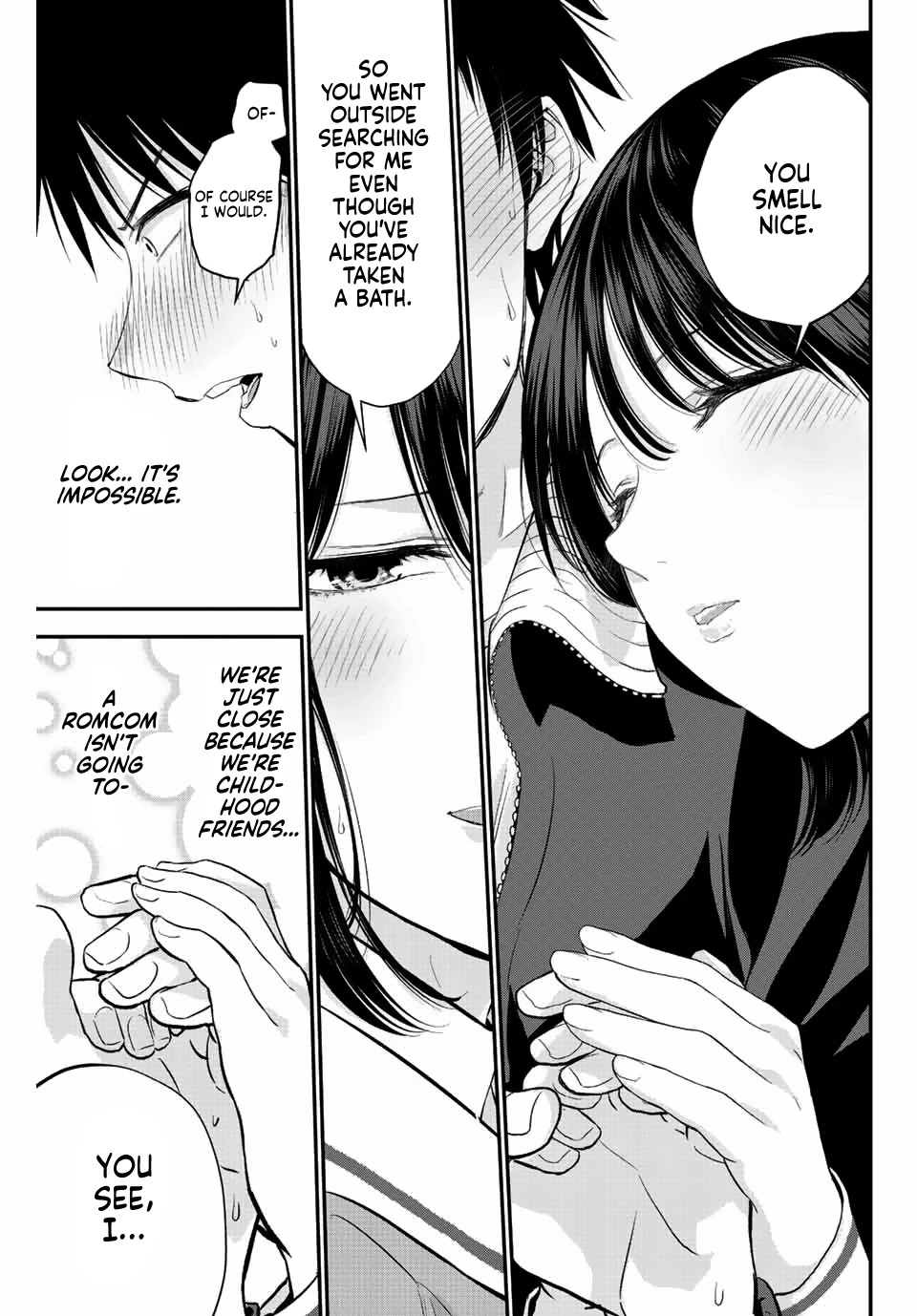 No More Love With the Girls Chapter 9 page 7 - Chapter 9: Romcoms don't happen even when you're alone in school at night