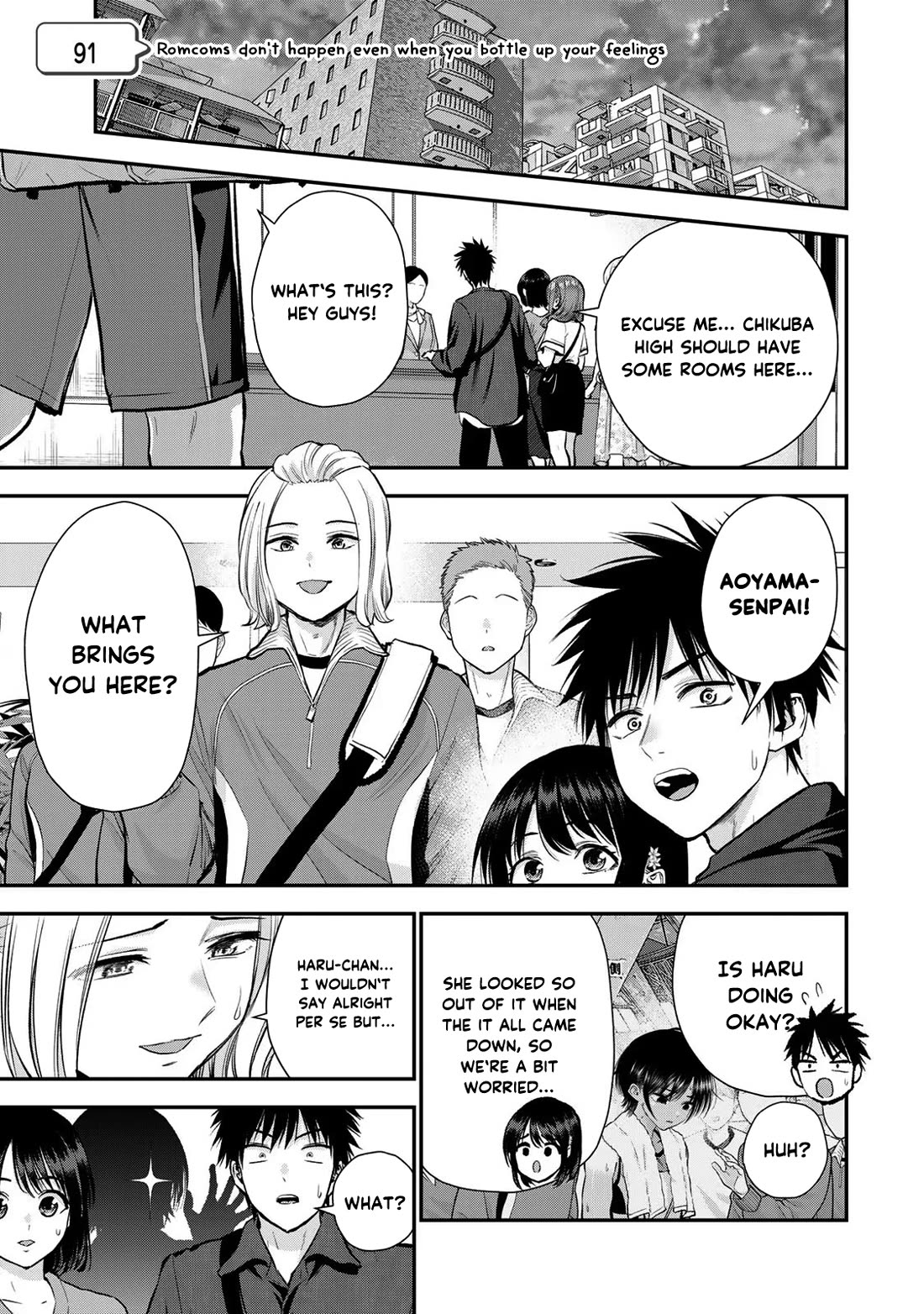 No More Love With the Girls Chapter 91 page 1 - Chapter 91: Romcoms don‘t happen even when you bottle up your feelings
