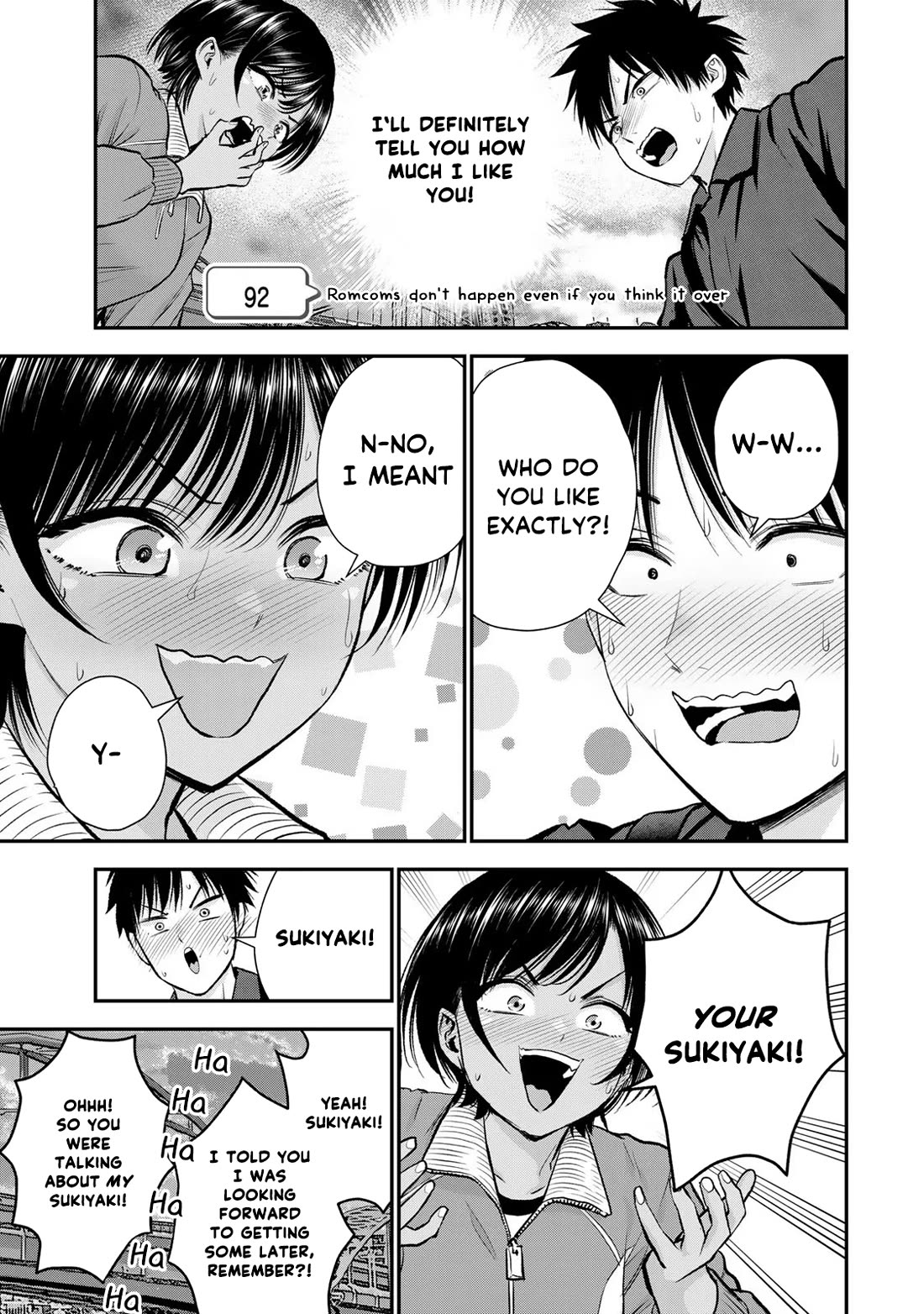 No More Love With the Girls Chapter 92 page 1 - Chapter 92: Romcoms don‘t happen even if you think it over